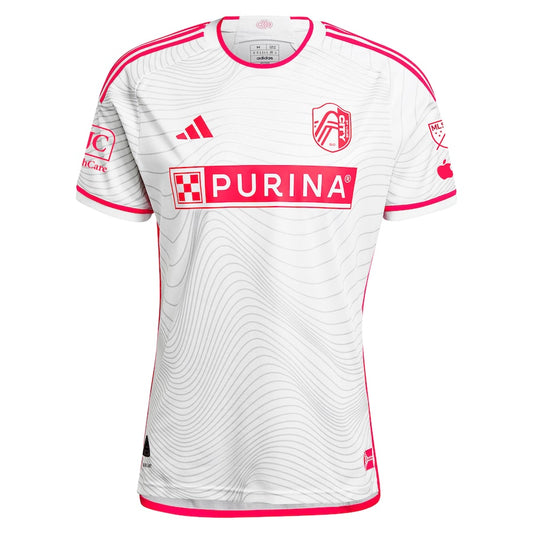 St. Louis City SC 2024 The Confluence Kit  Shirt - White