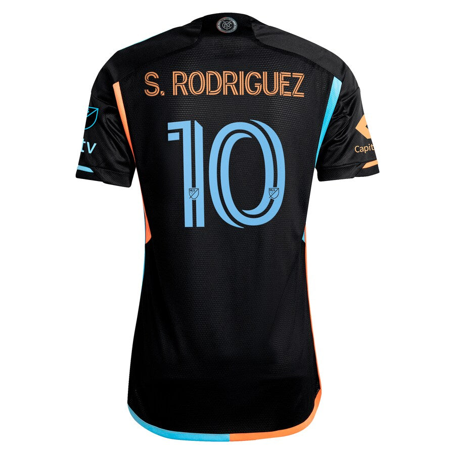 Santiago Rodríguez New York City FC 2024 24/7 Kit Player Shirt – Black