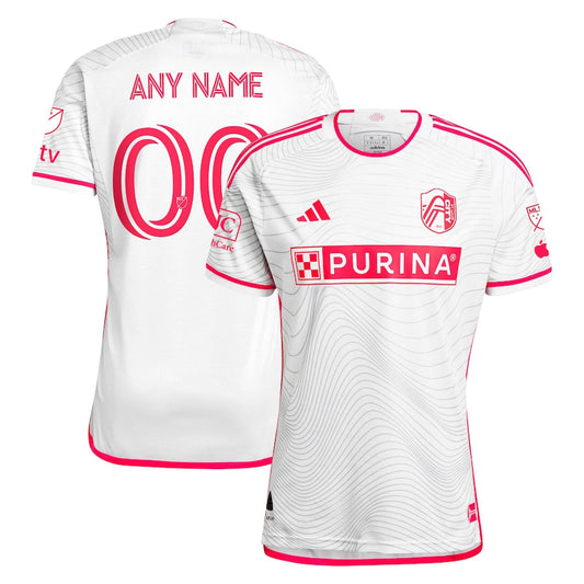 St. Louis City SC 2024 The Confluence Kit  Custom Shirt - White