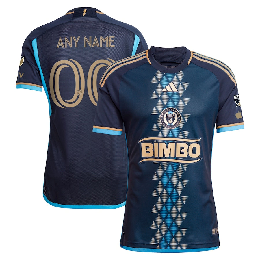 Philadelphia Union 2024 The XV Kit Custom Shirt – Navy
