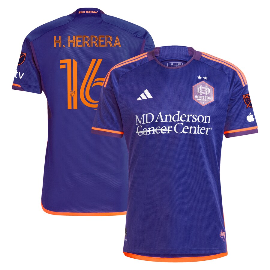 Héctor Herrera Houston Dynamo FC 2024 Still Holdin' Player Shirt – Purple
