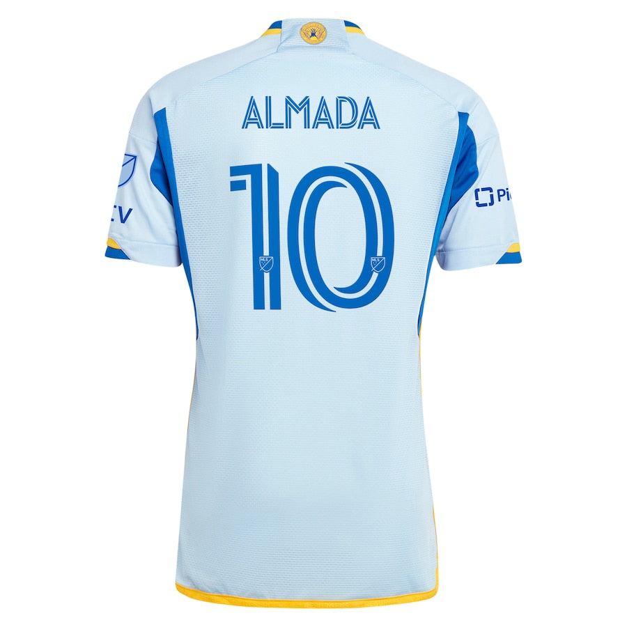 Thiago Almada Atlanta United FC 2024 The Resurgens Kit Player Shirt - Light Blue