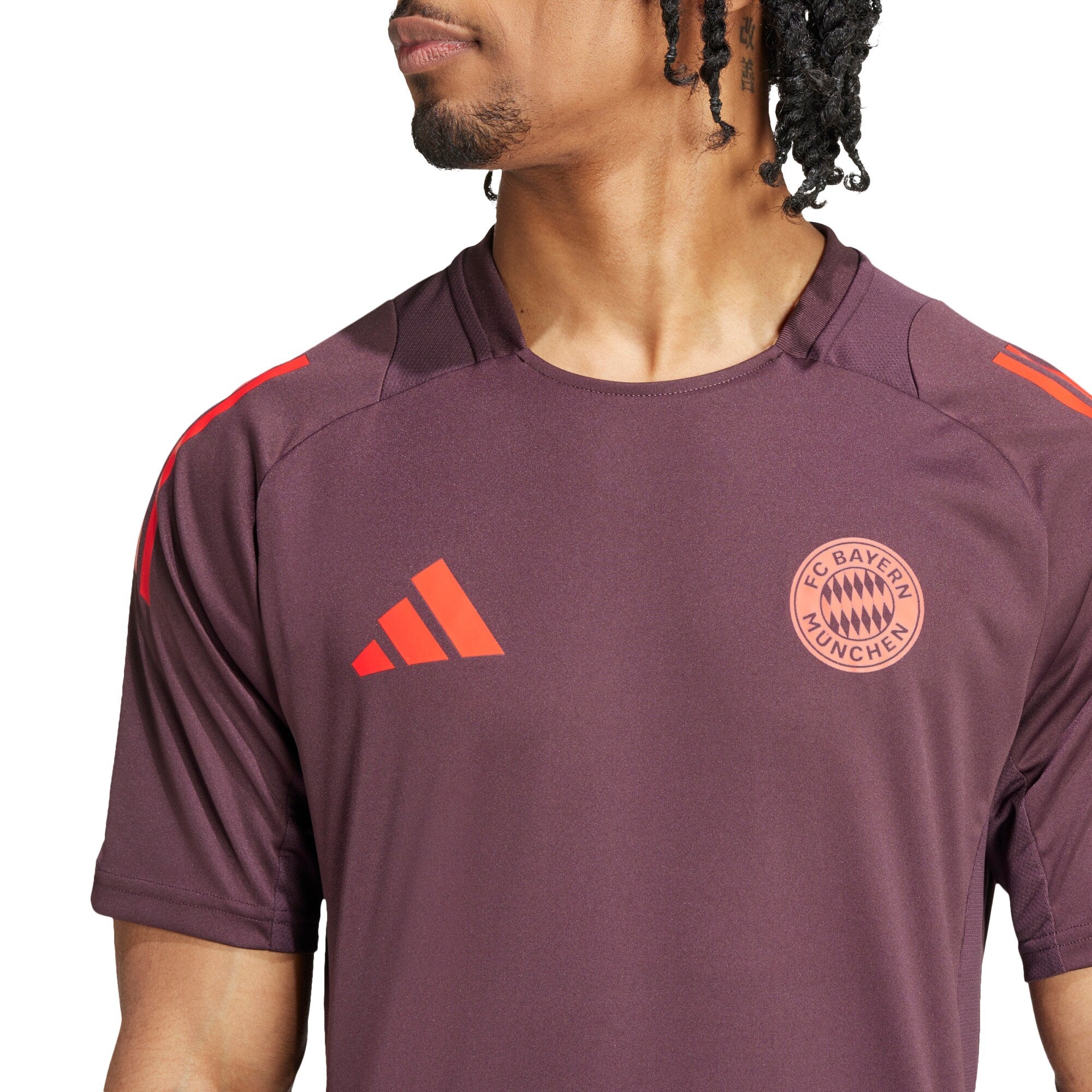 Bayern Munich 2024/25 AEROREADY Training Shirt - Maroon