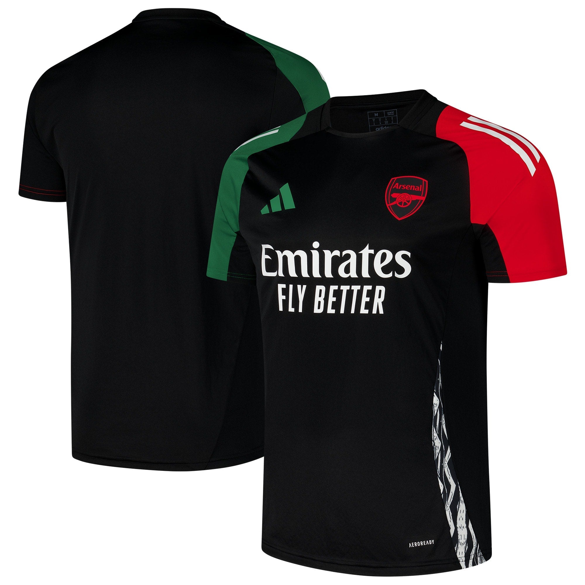 Arsenal 2024/25 AEROREADY Training Shirt - Black