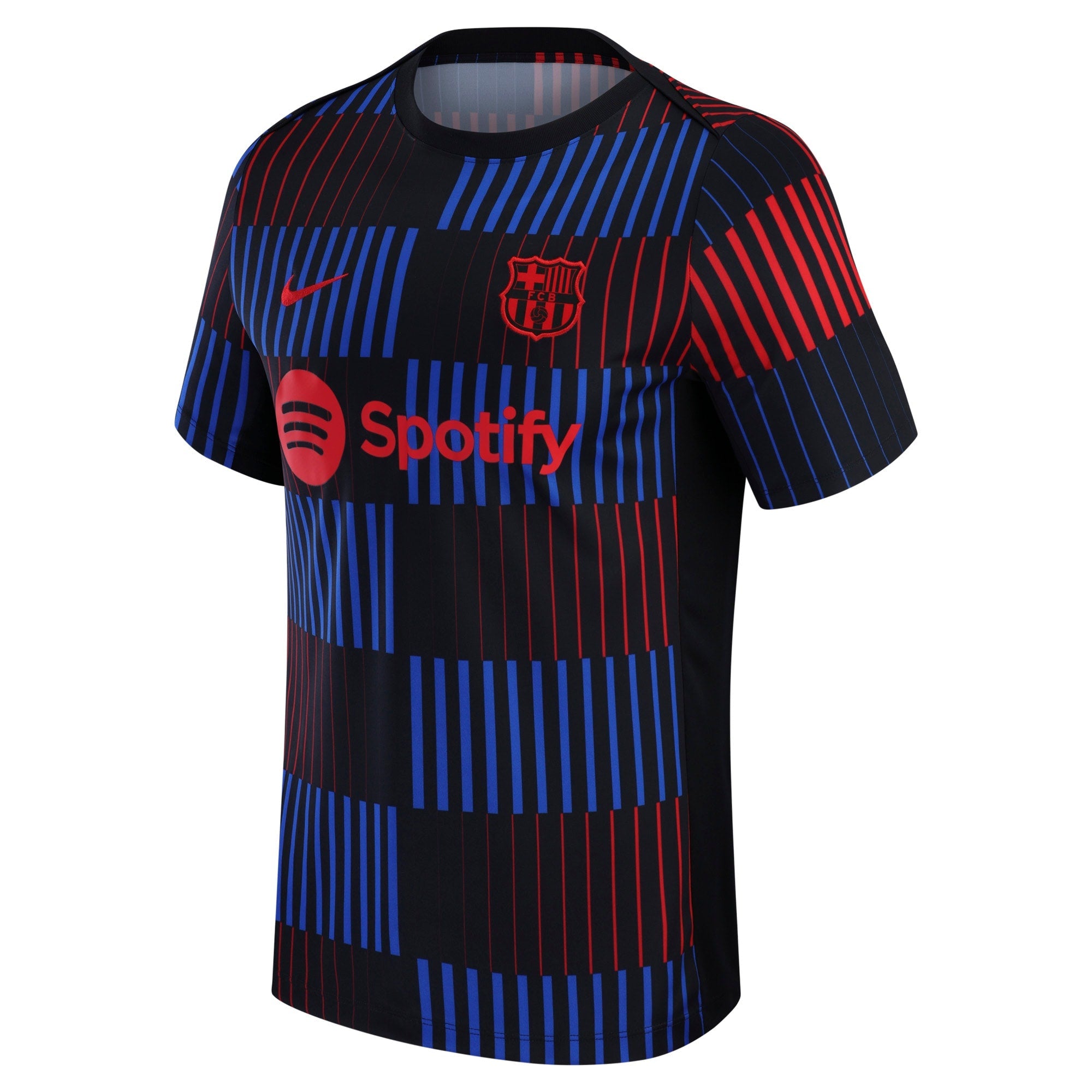 Barcelona 2024/25 Away Academy Pro Pre-Match Slim Fit Top - Black