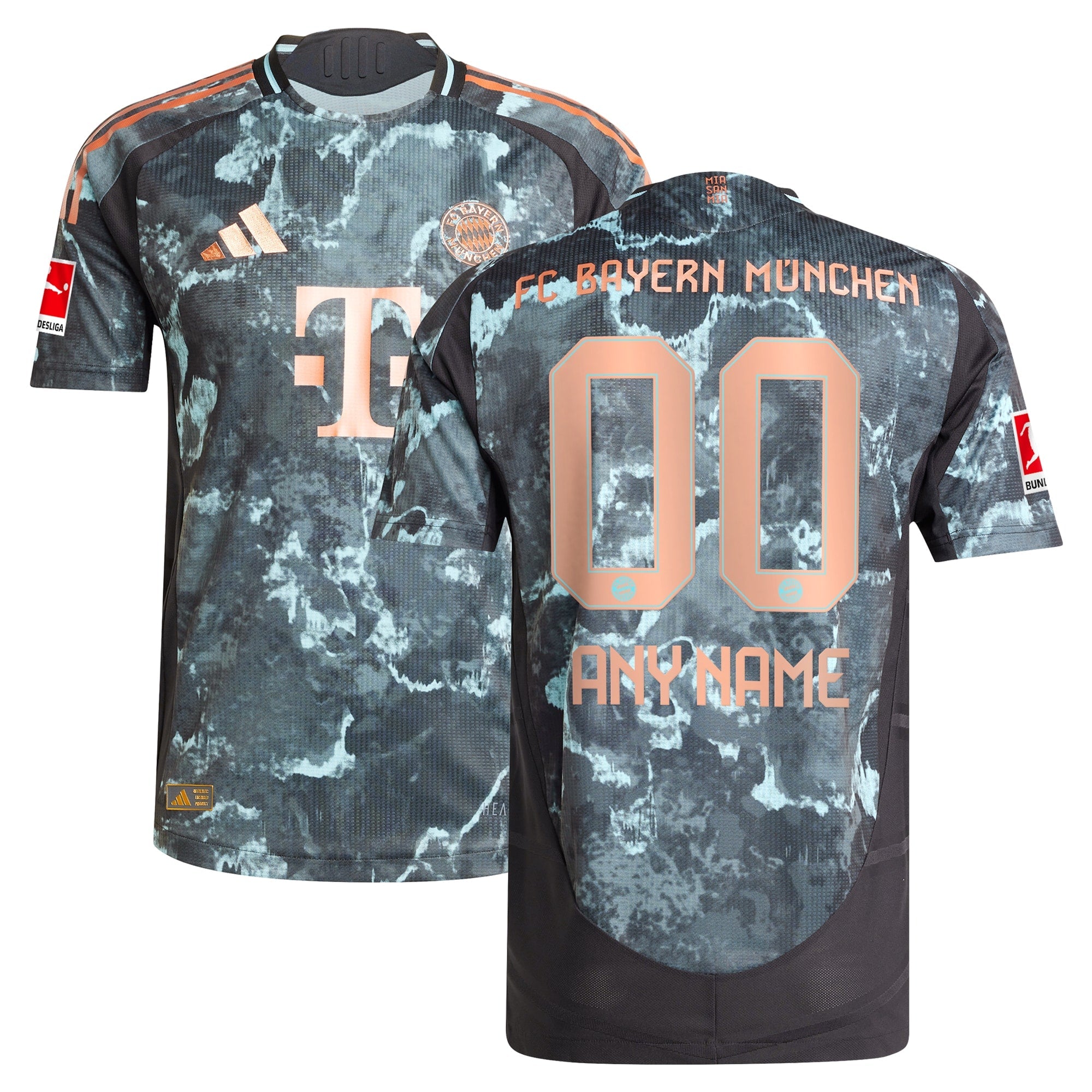 Bayern Munich 2024/25 Away Custom Shirt - Black