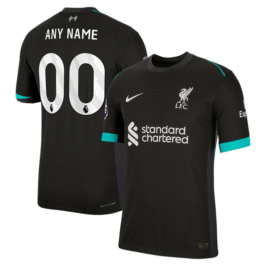 Liverpool 2024/25 Away Custom Shirt - Forest Green