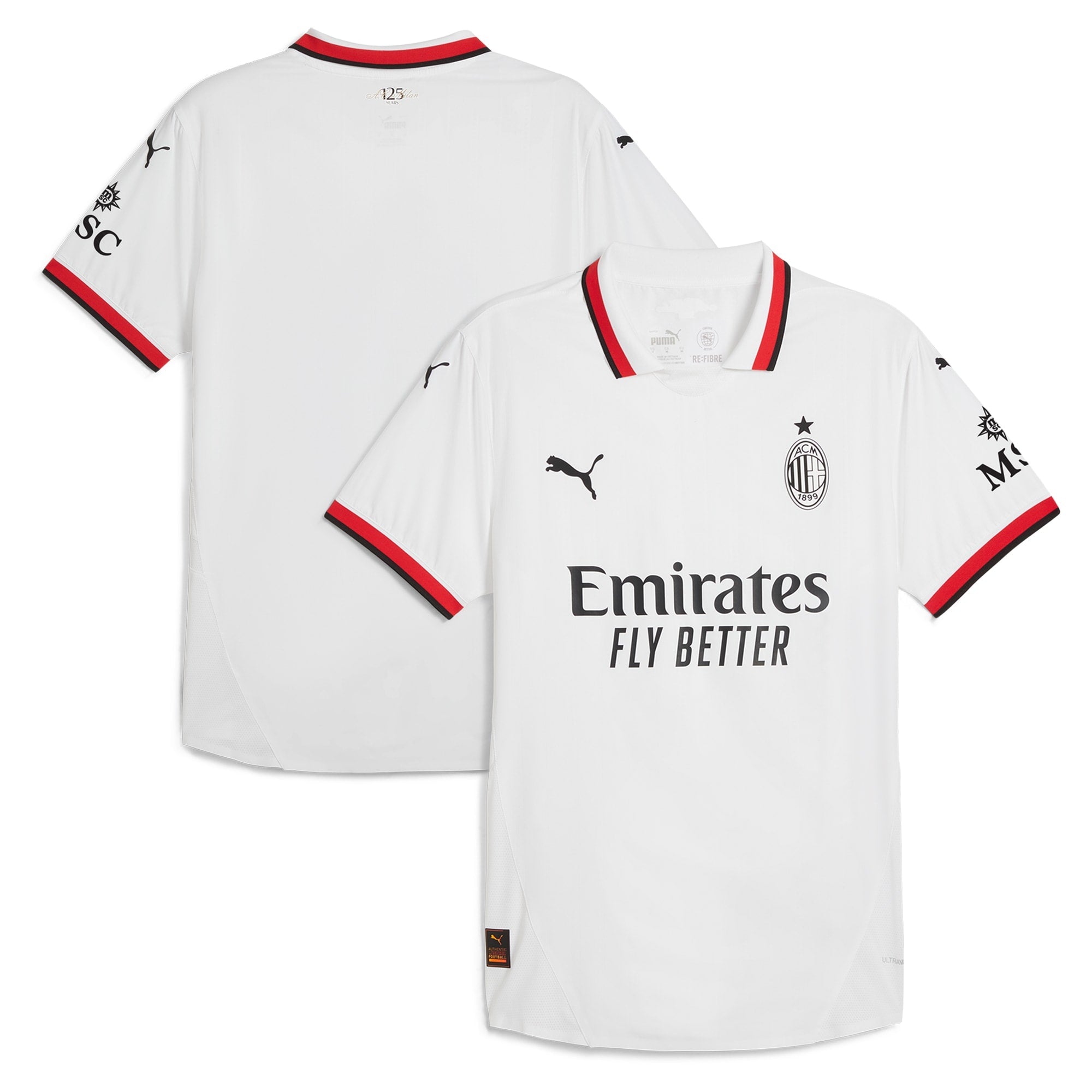 AC Milan 2024/25 Away Shirt - White