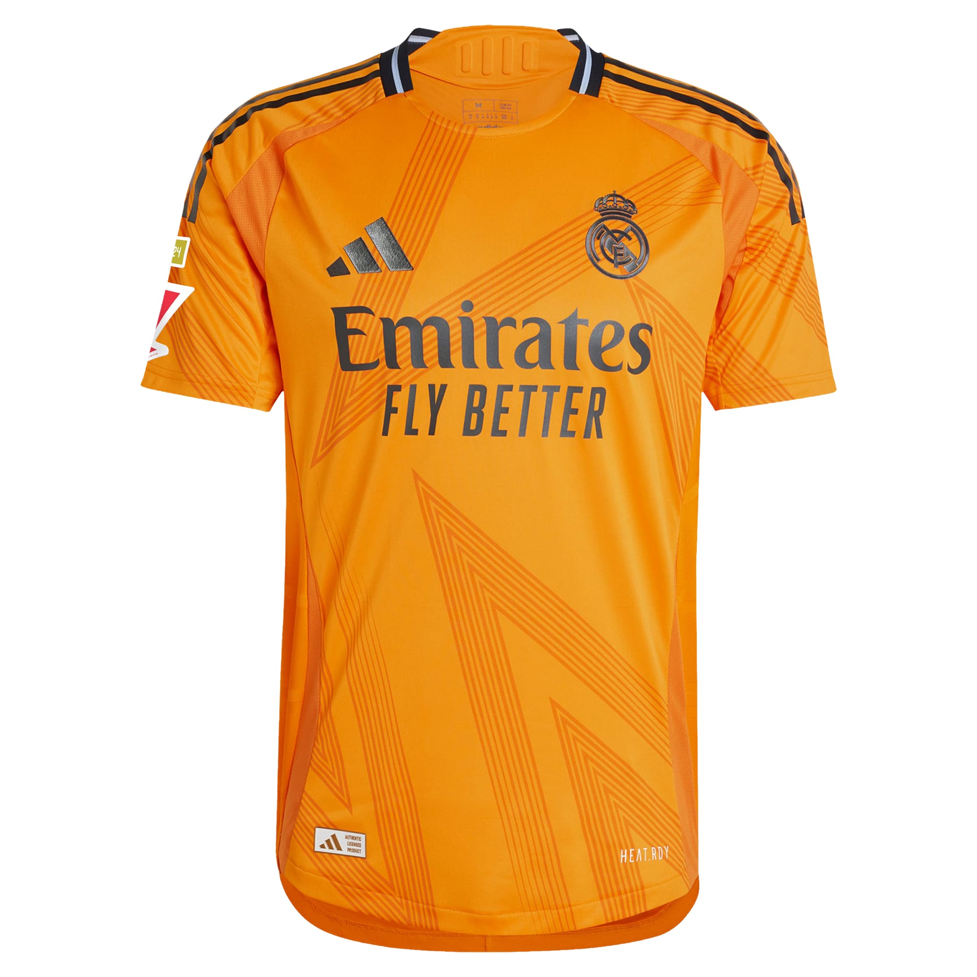 Vini Jr. Real Madrid 2024/25 Away Shirt - Orange