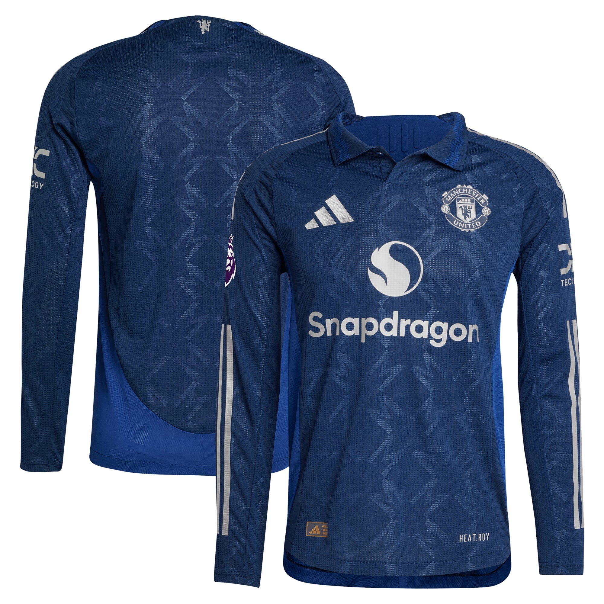 Manchester United 2024/25 Away Long Sleeve Shirt - Navy