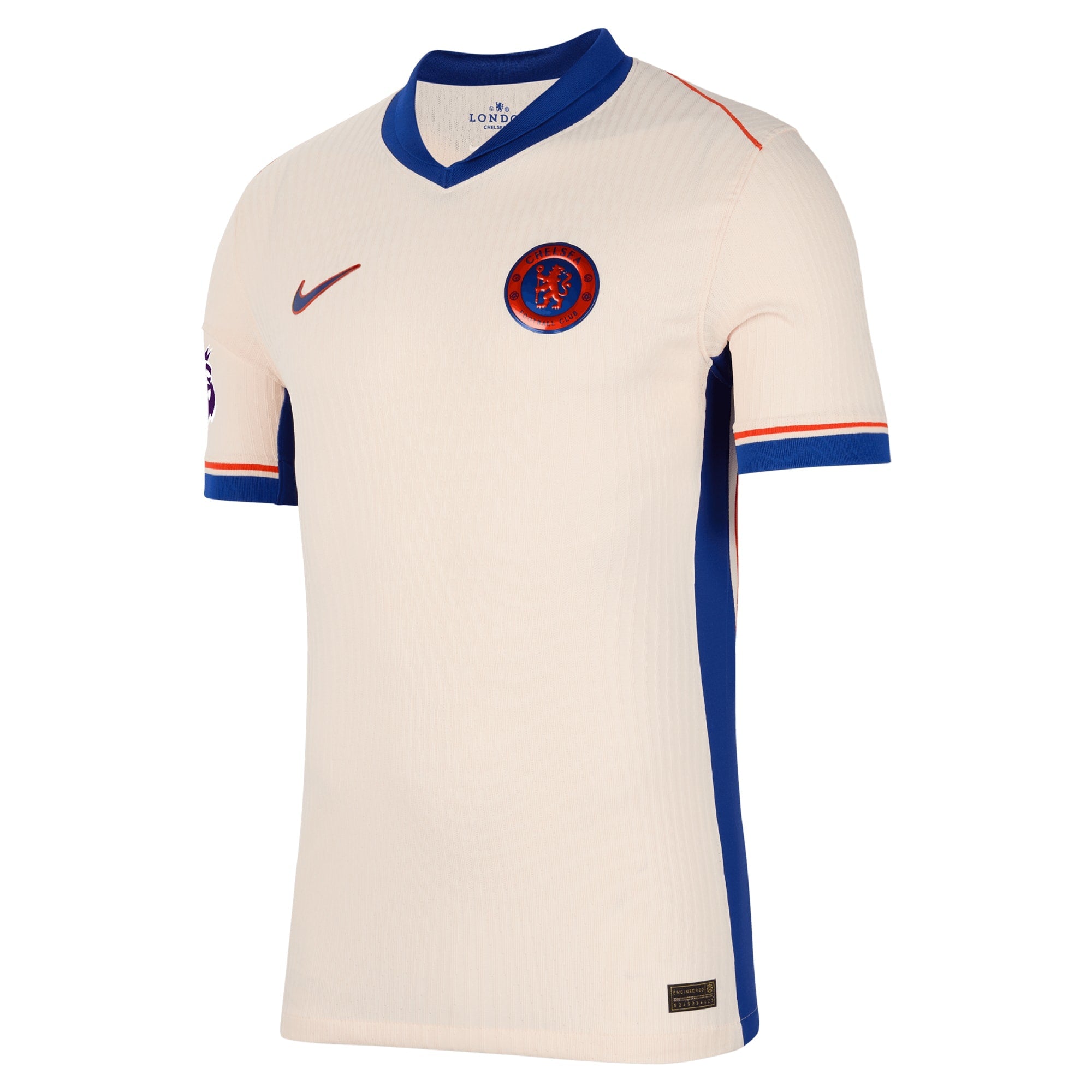 Christopher Nkunku Chelsea 2024/25 Away Player Shirt - Orange