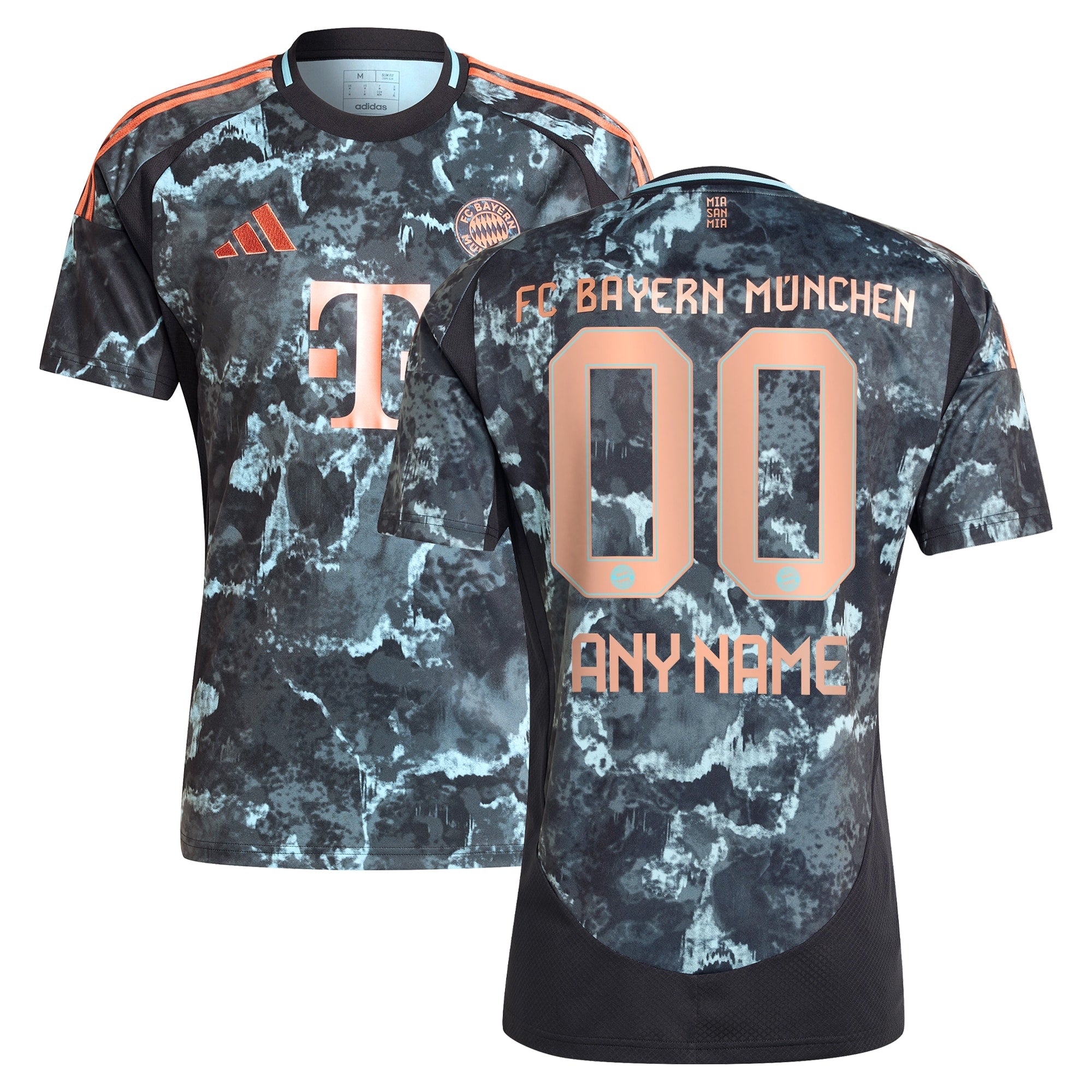 Bayern Munich 2024/25 Away Custom Shirt - Black