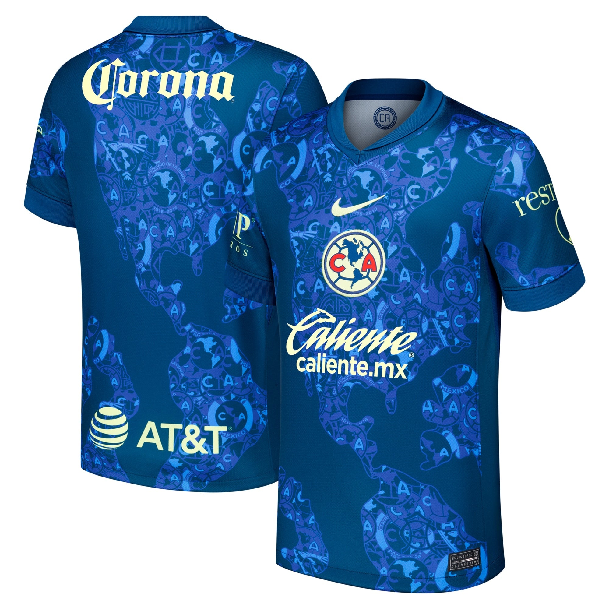 Club America 2024/25 Away Shirt - Blue