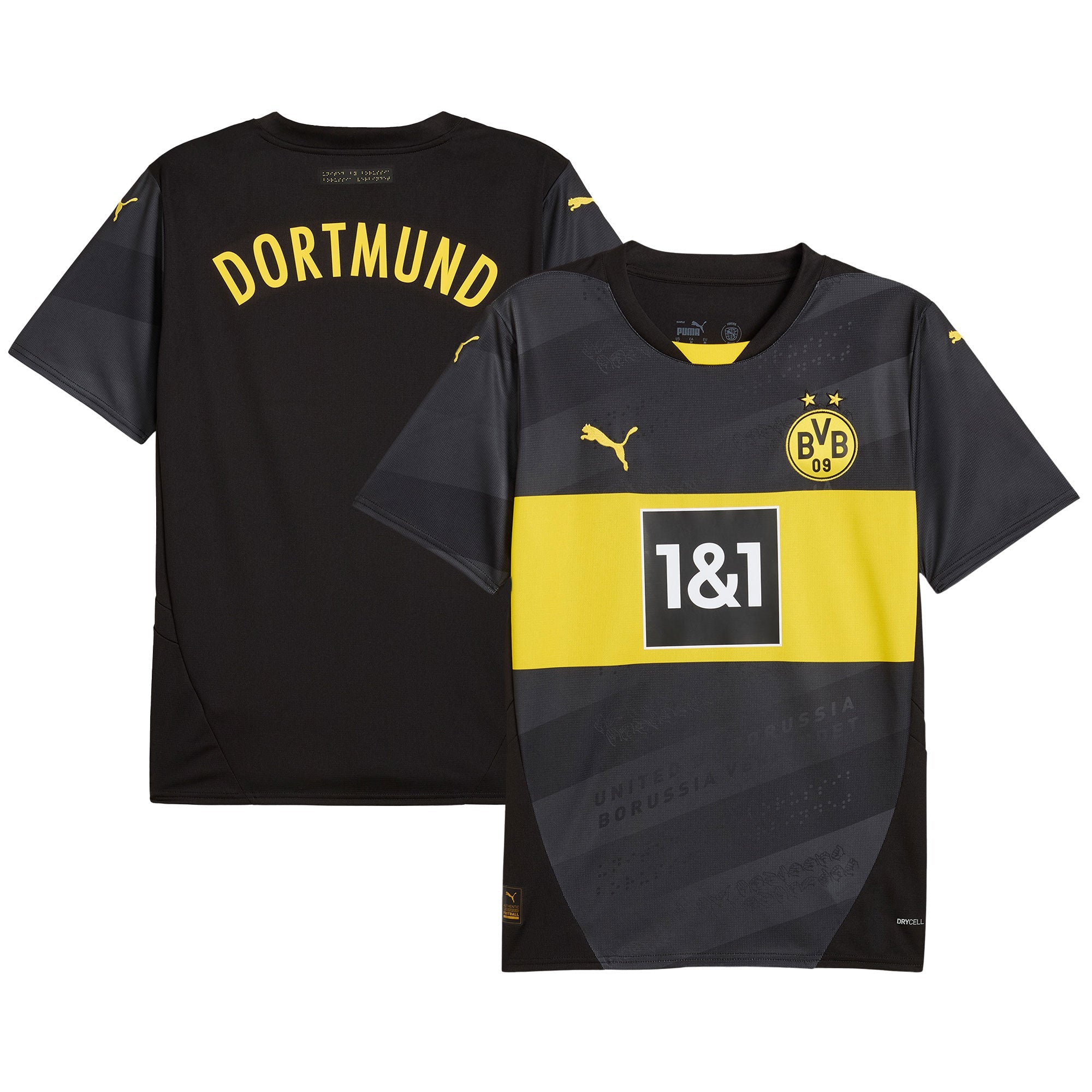 Borussia Dortmund 2024/25 Away Shirt - Black