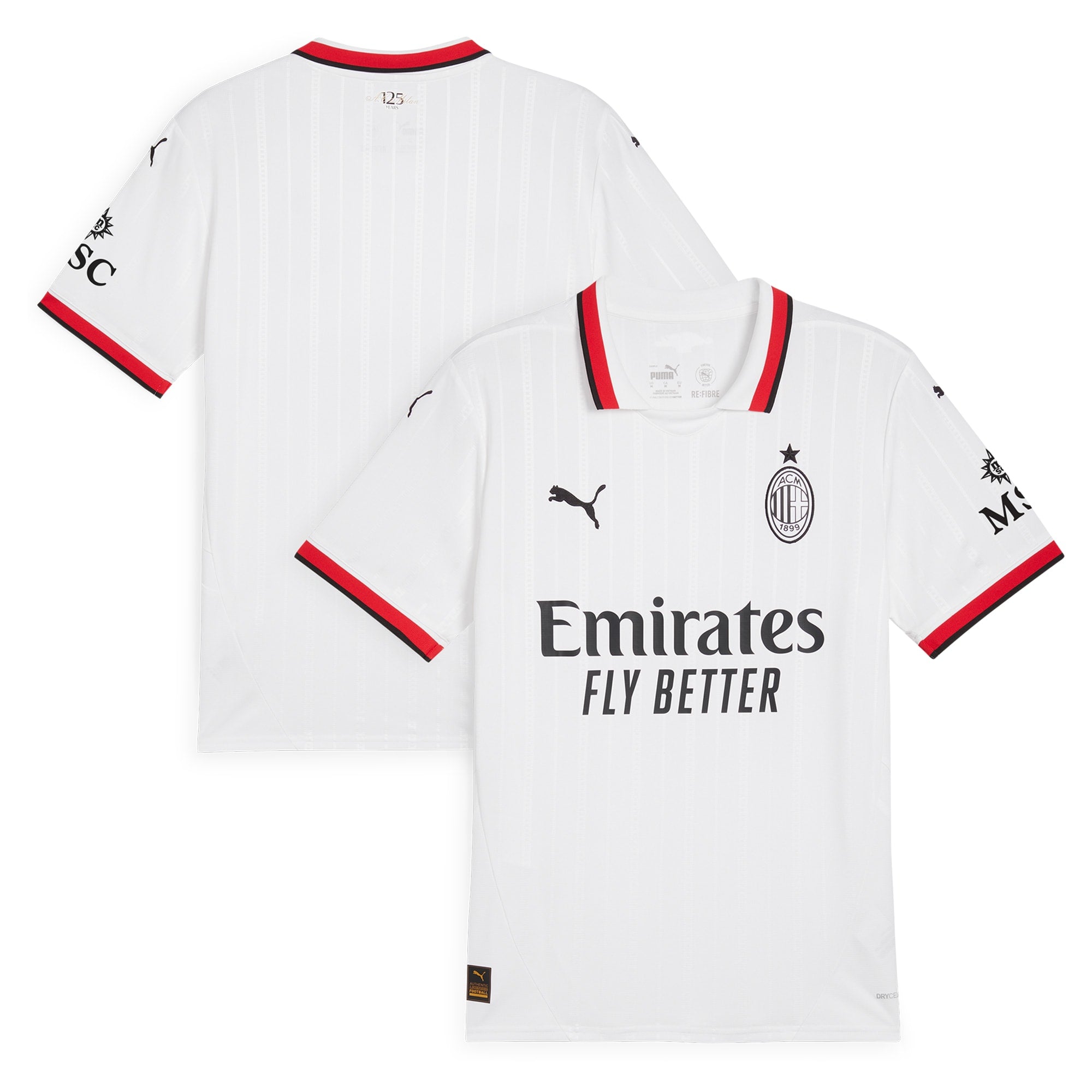 AC Milan 2024/25 Away Shirt - White