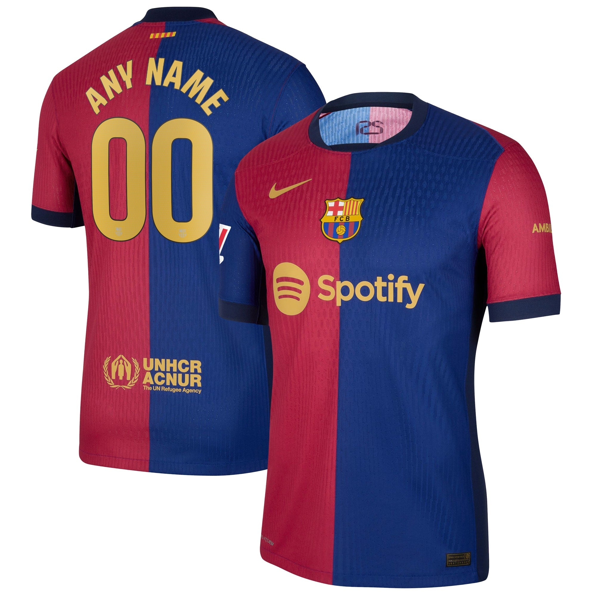 Barcelona 2024/25 Home Custom Shirt - Royal