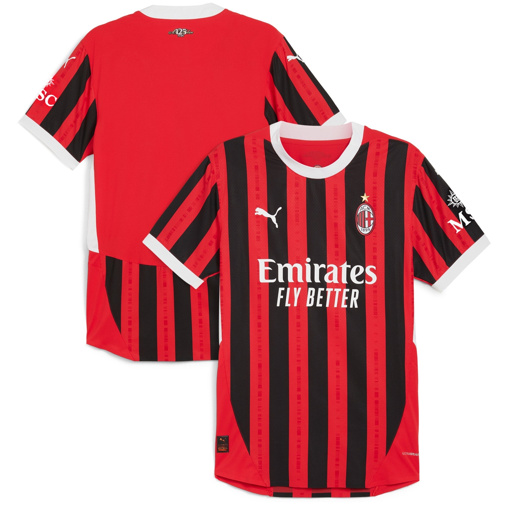 AC Milan 2024/25 Home Shirt - Red