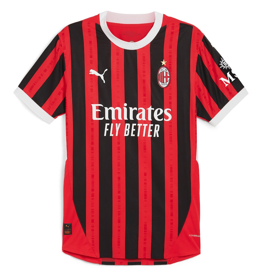 Rafael Leão AC Milan 2024/25 Home Player Shirt - Red