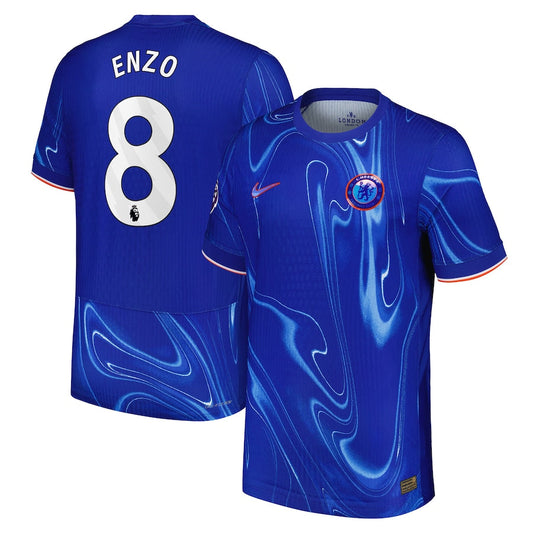 Enzo Fernández Chelsea 2024/25 Home Player Shirt - Blue