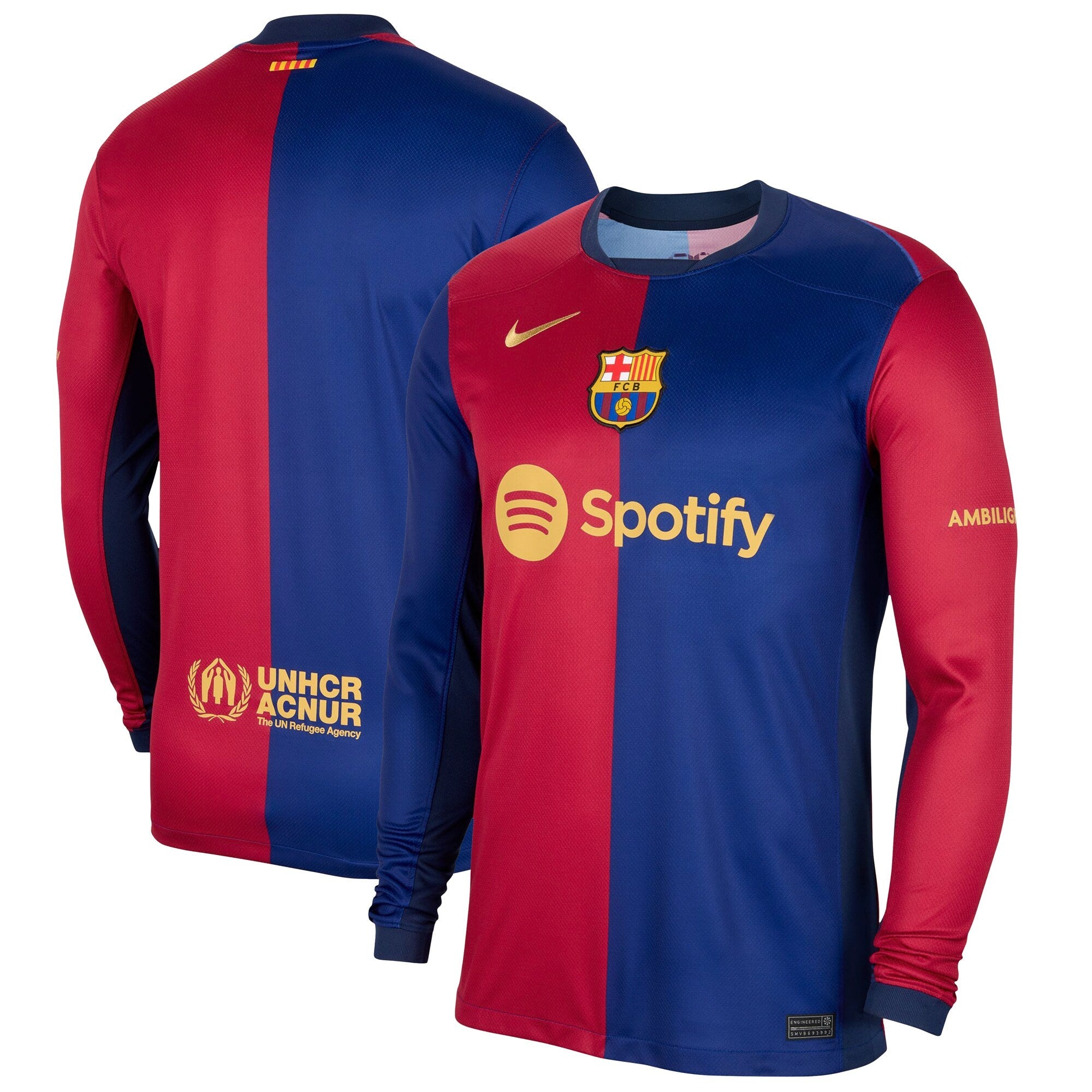 Barcelona 2024/25 Home Long Sleeve Shirt - Royal