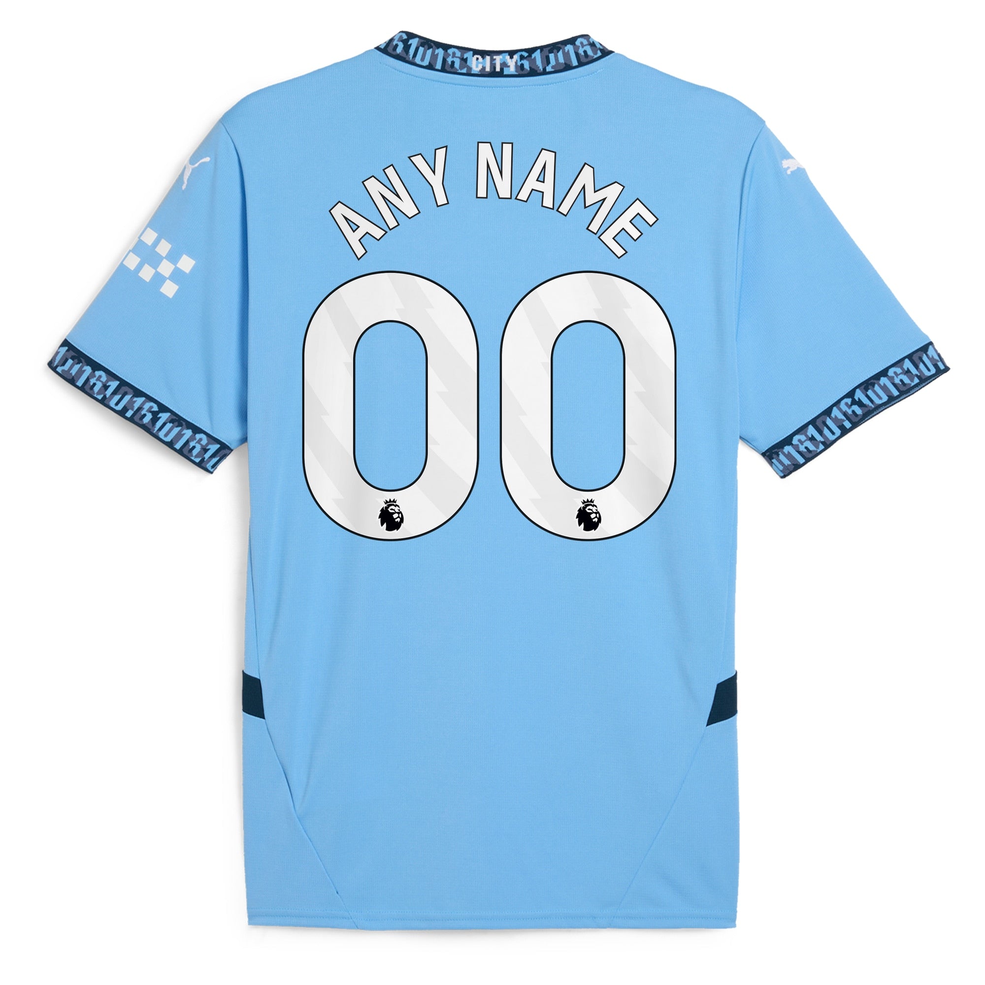 Manchester City 2024/25 Home Custom Shirt - Light Blue