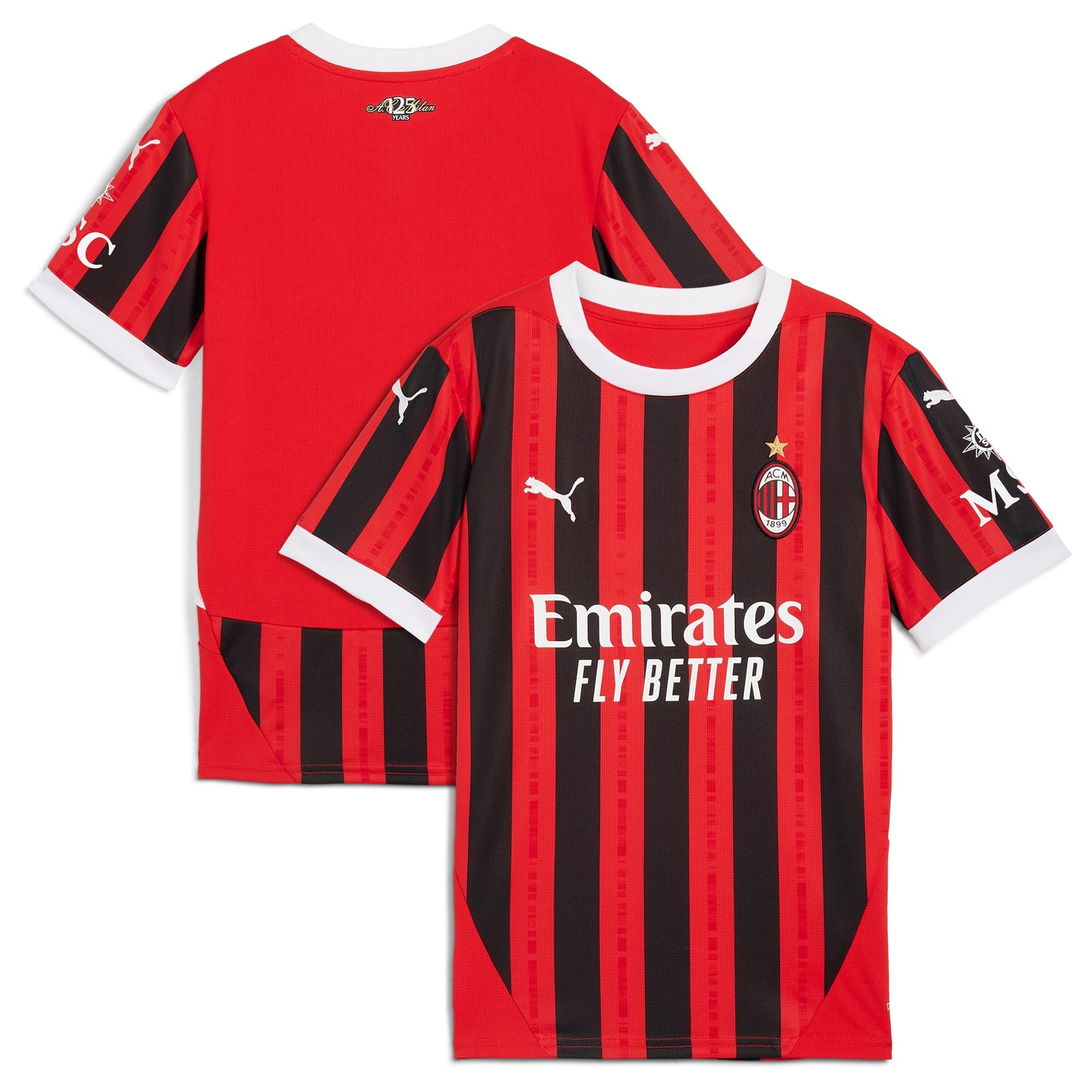 AC Milan 2024/25 Home Shirt - Red