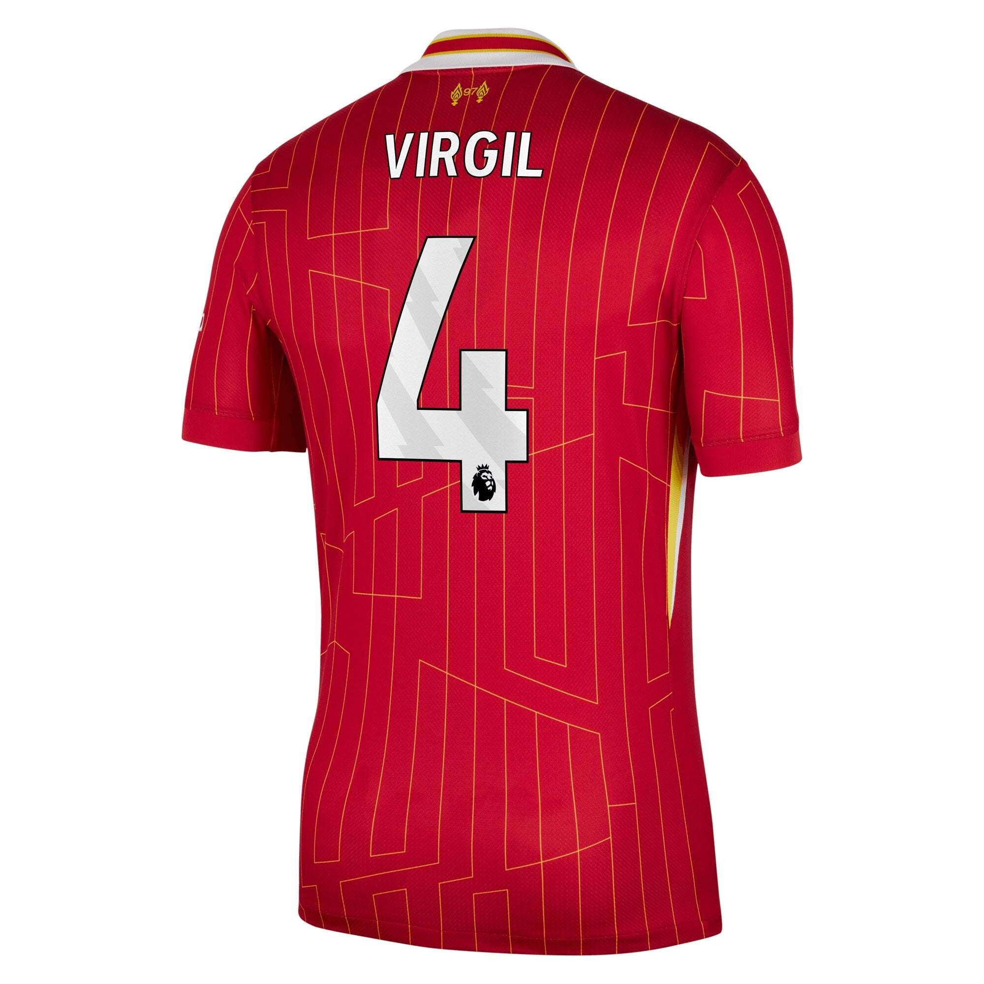 Virgil van Dijk Liverpool 2024/25 Home Player Shirt – Red