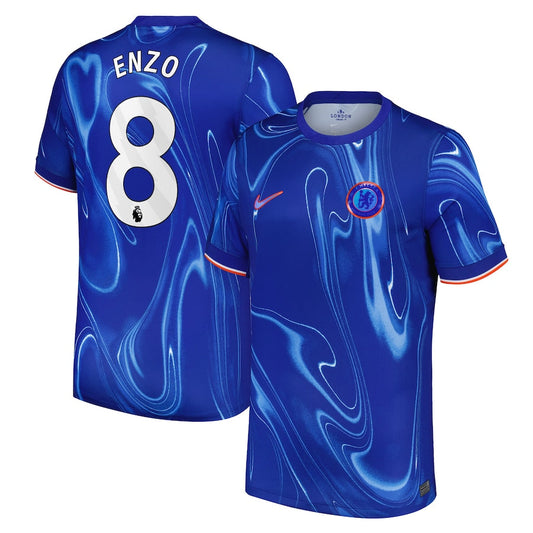 Enzo Fernández Chelsea 2024/25 Home Player Shirt - Blue