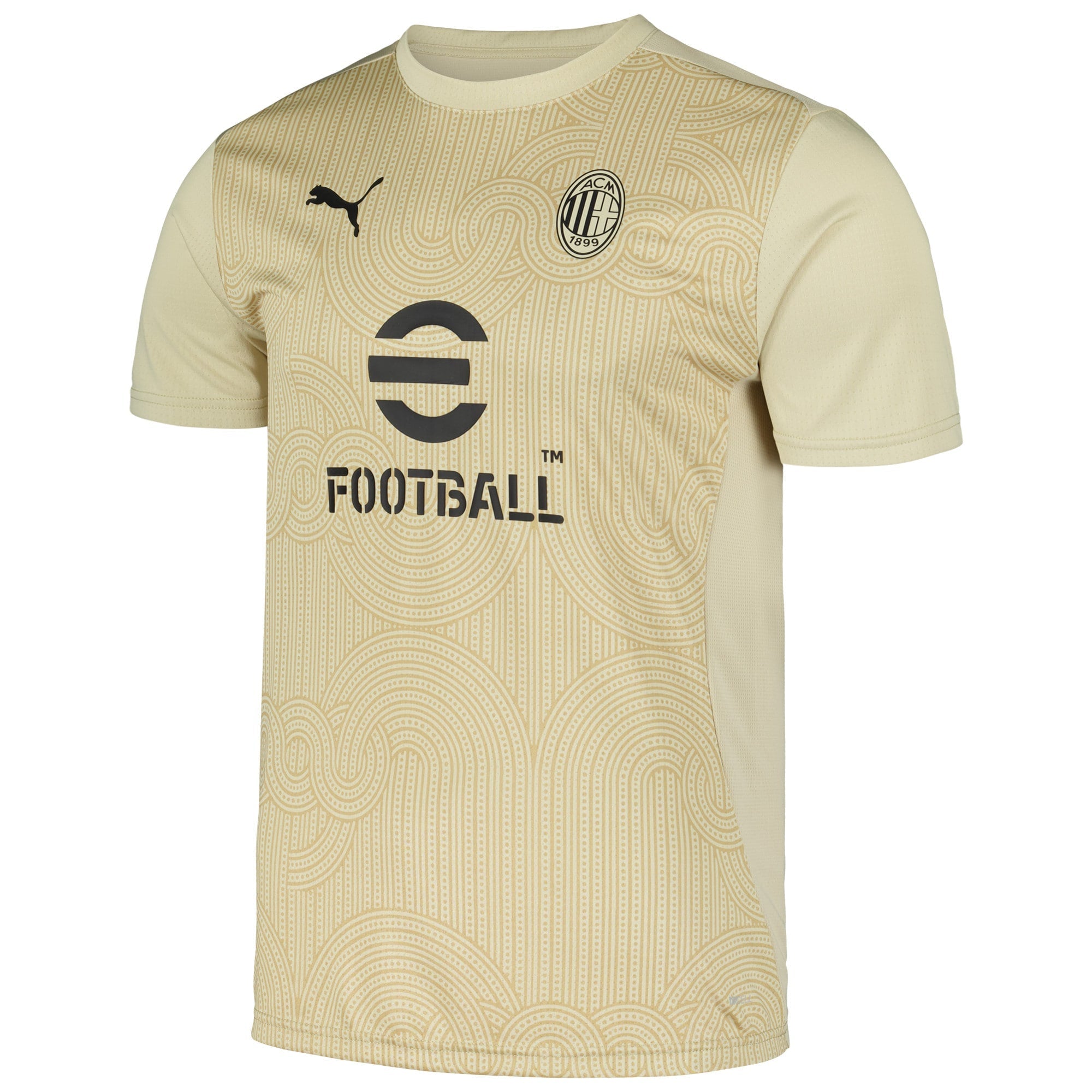 AC Milan 2024/25 Pre-Match Shirt - Tan