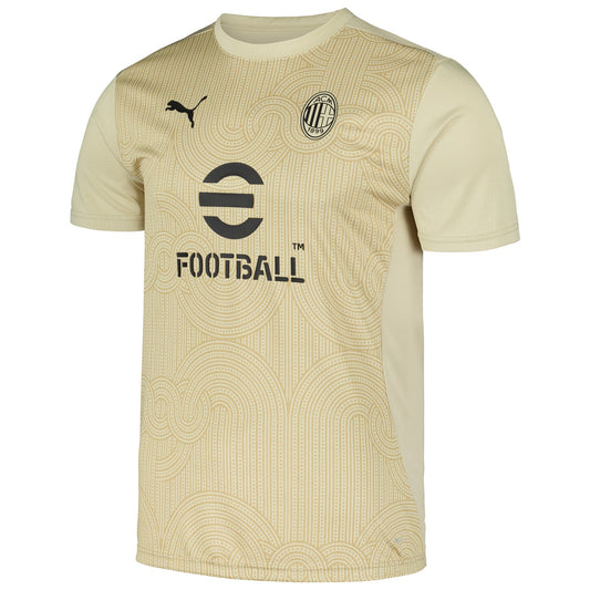 AC Milan 2024/25 Pre-Match Shirt - Tan