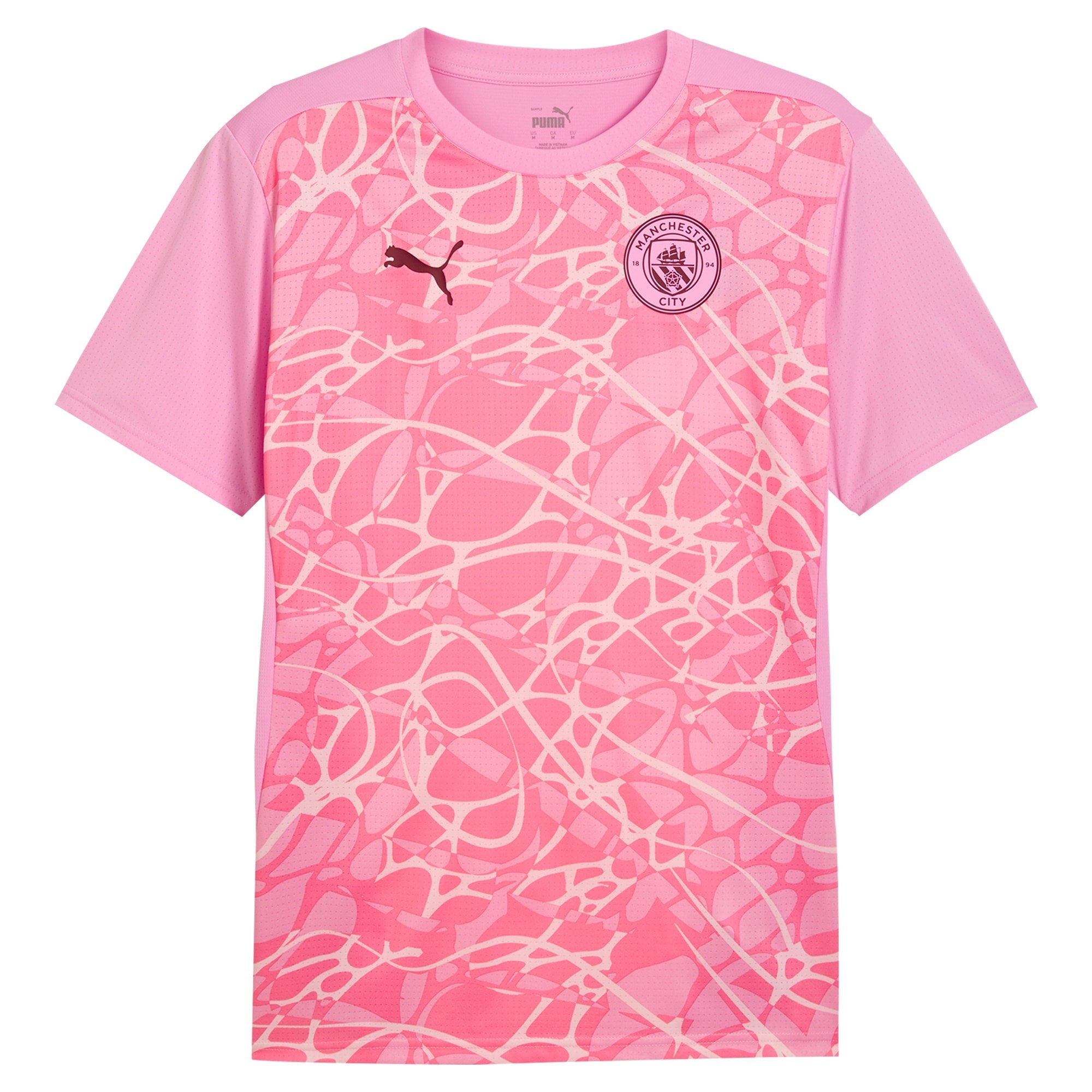 Manchester City 2024/25 Pre-Match Shirt - Pink