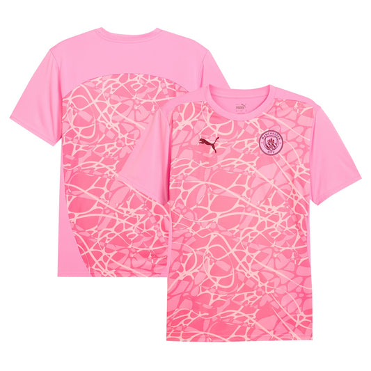 Manchester City 2024/25 Pre-Match Shirt - Pink
