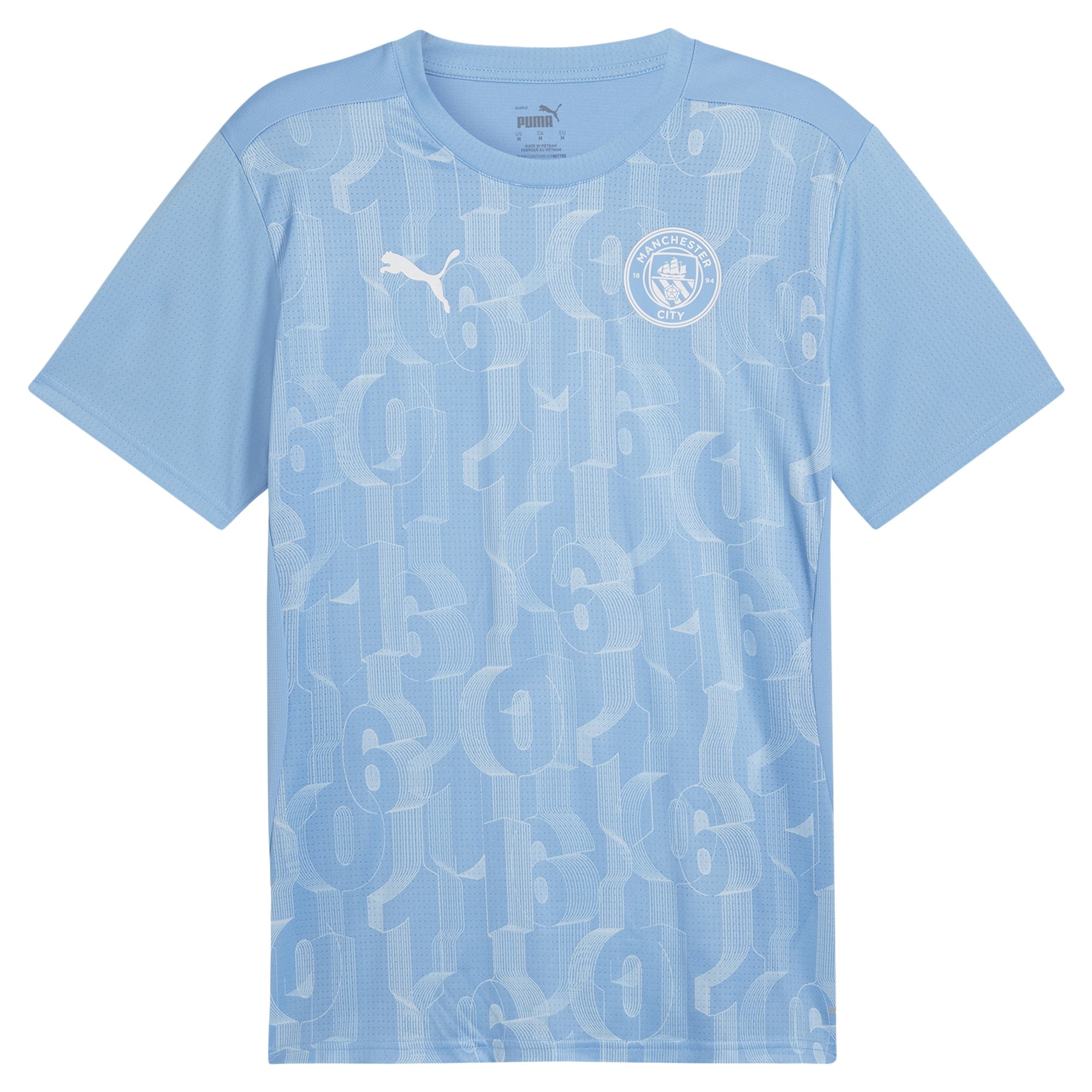 Manchester City 2024/25 Pre-Match Shirt - Light Blue