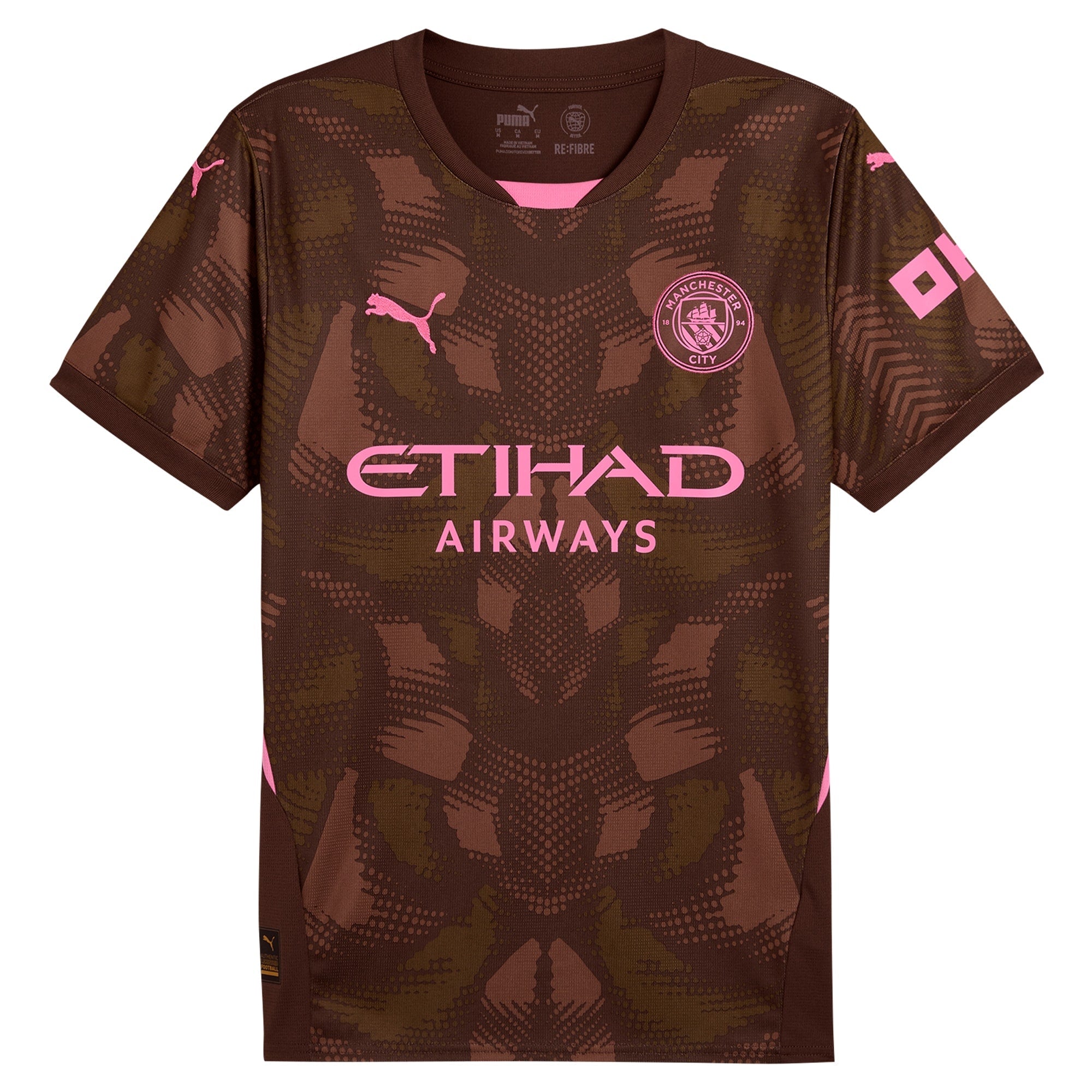 Manchester City 2024/25 Short Sleeve Goalkeeper Shirt - Brown