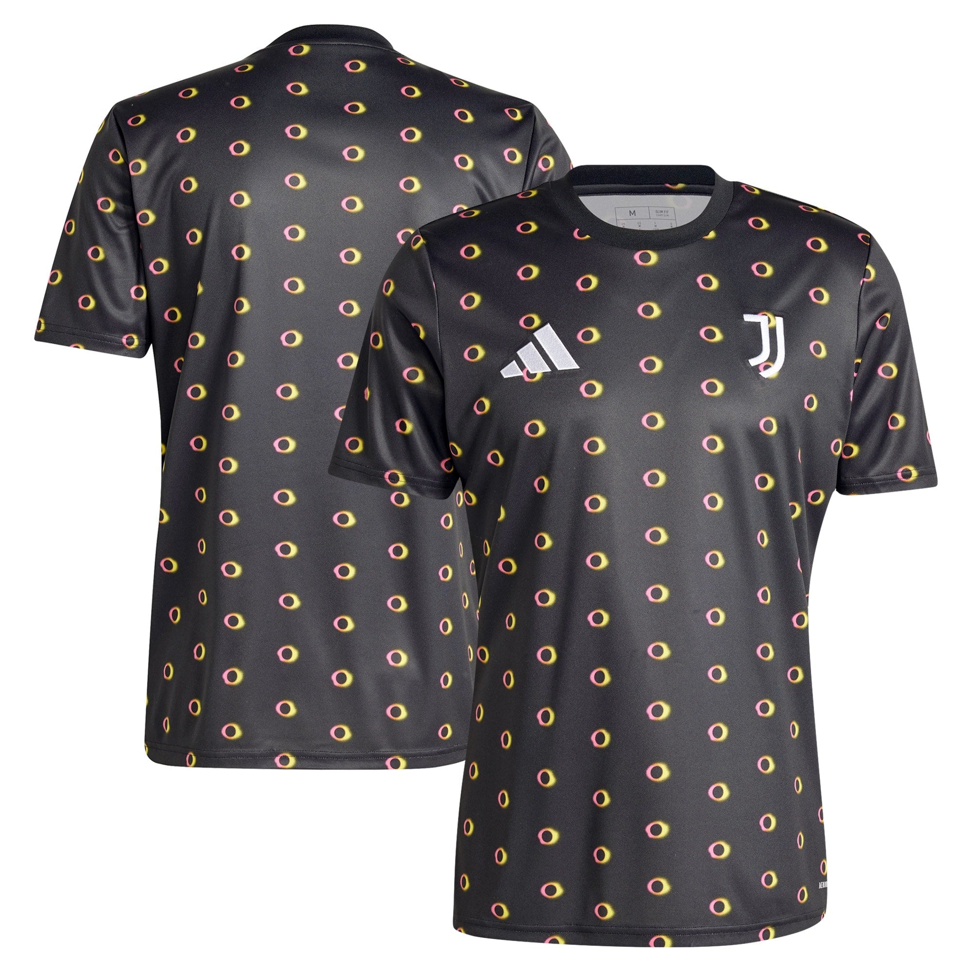 Juventus 2024/25 Slim Fit Pre-Match Top - Black