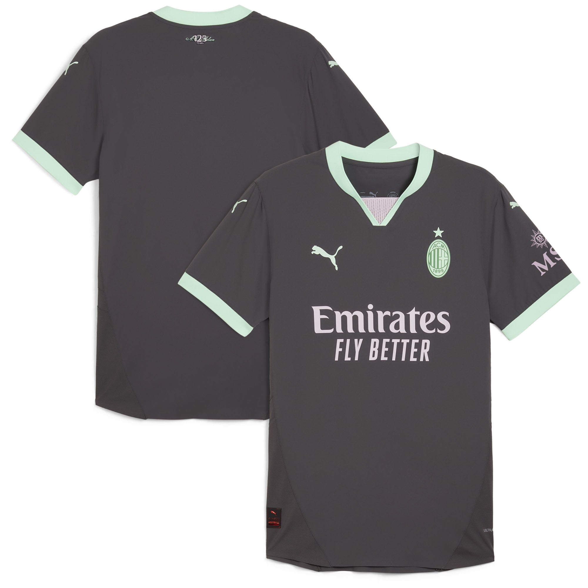 AC Milan 2024/25 Third Shirt - Charcoal