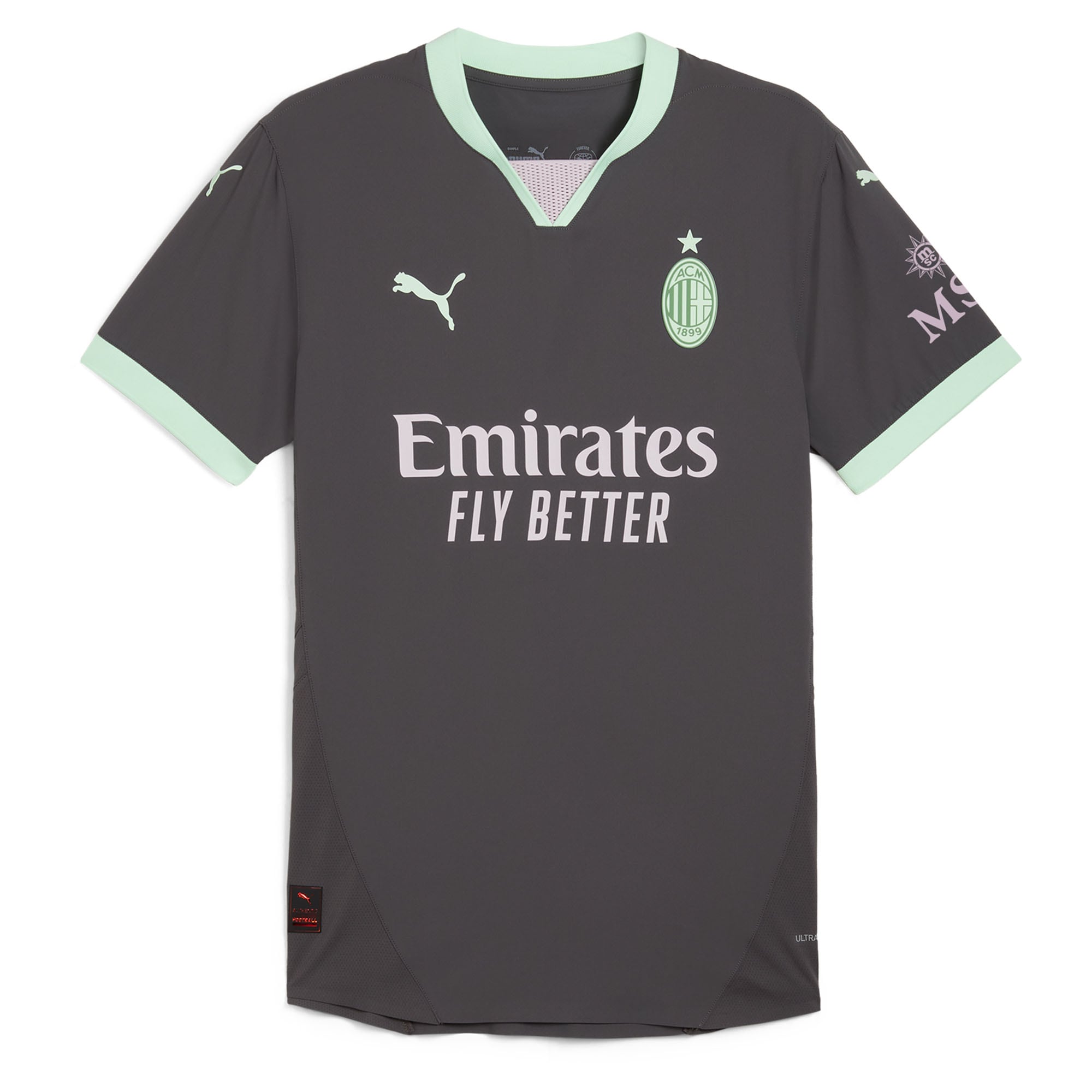 AC Milan 2024/25 Third Shirt - Charcoal