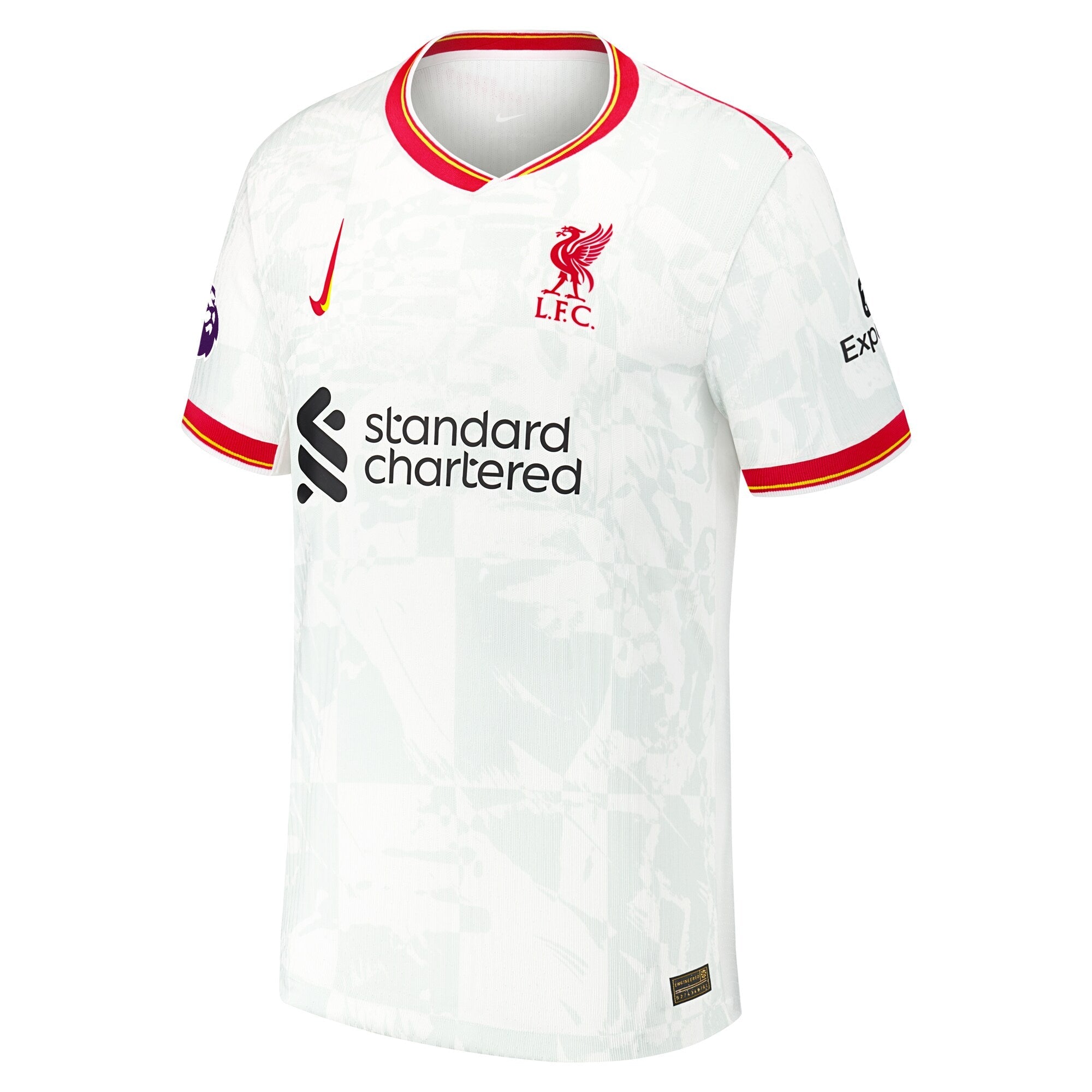 Mohamed Salah Liverpool 2024/25 Third Shirt - White