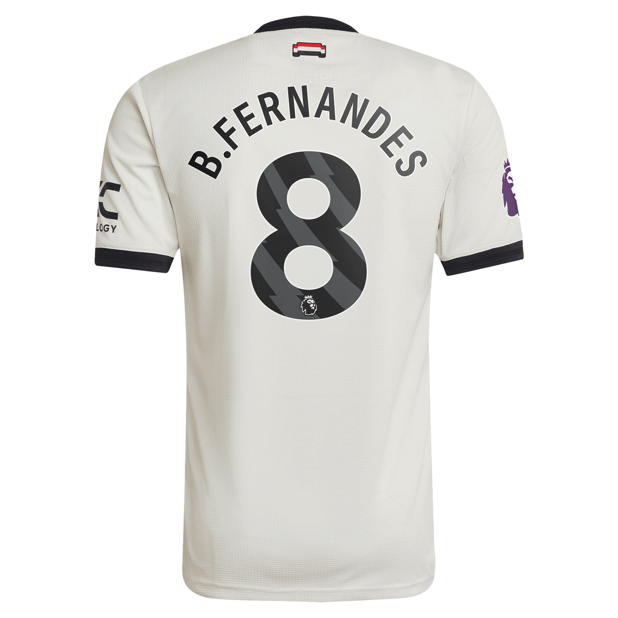 Bruno Fernandes Manchester United Originals 2024/25 Third Shirt - Cream