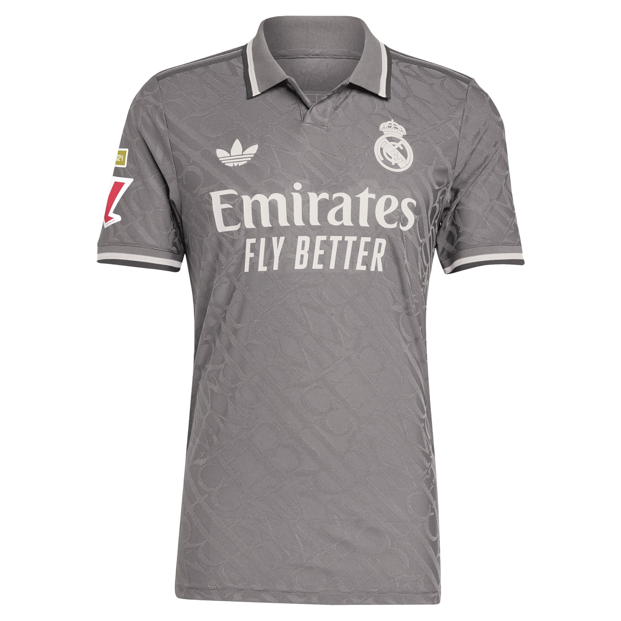 Vini Jr. Real Madrid Originals 2024/25 Third Player Shirt - Charcoal