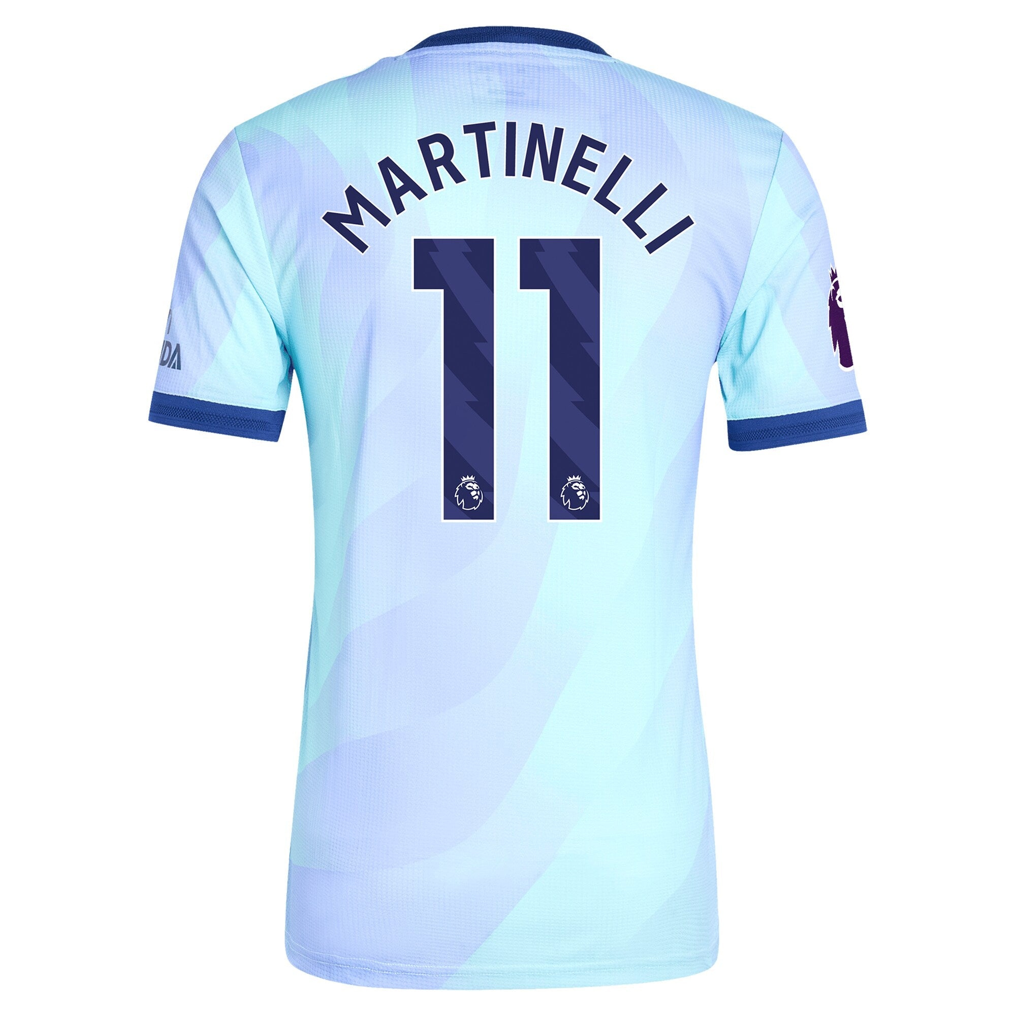 Gabriel Martinelli Arsenal Originals 2024/25 Third Player Shirt - Aqua