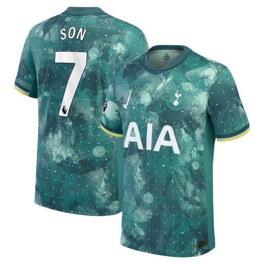 Son Heung-Min Tottenham Hotspur 2024/25 Third Player Shirt - Green
