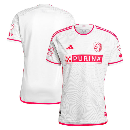 St. Louis City SC 2024 The Confluence Kit  Shirt - White