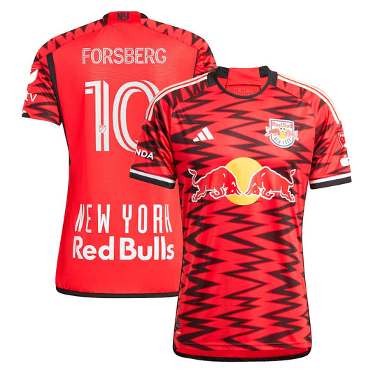 Emil Forsberg New York Red Bulls 2024 Legacy  Player Shirt – Red