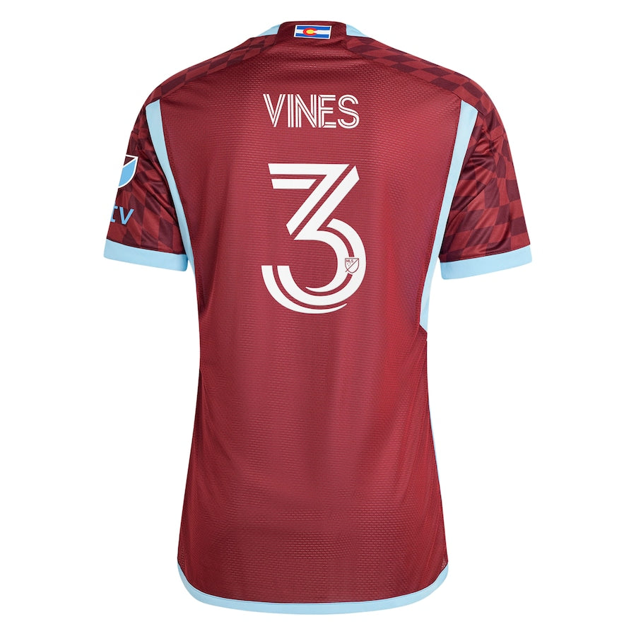 Sam Vines Colorado Rapids 2024 One Flag Kit Player Shirt - Burgundy