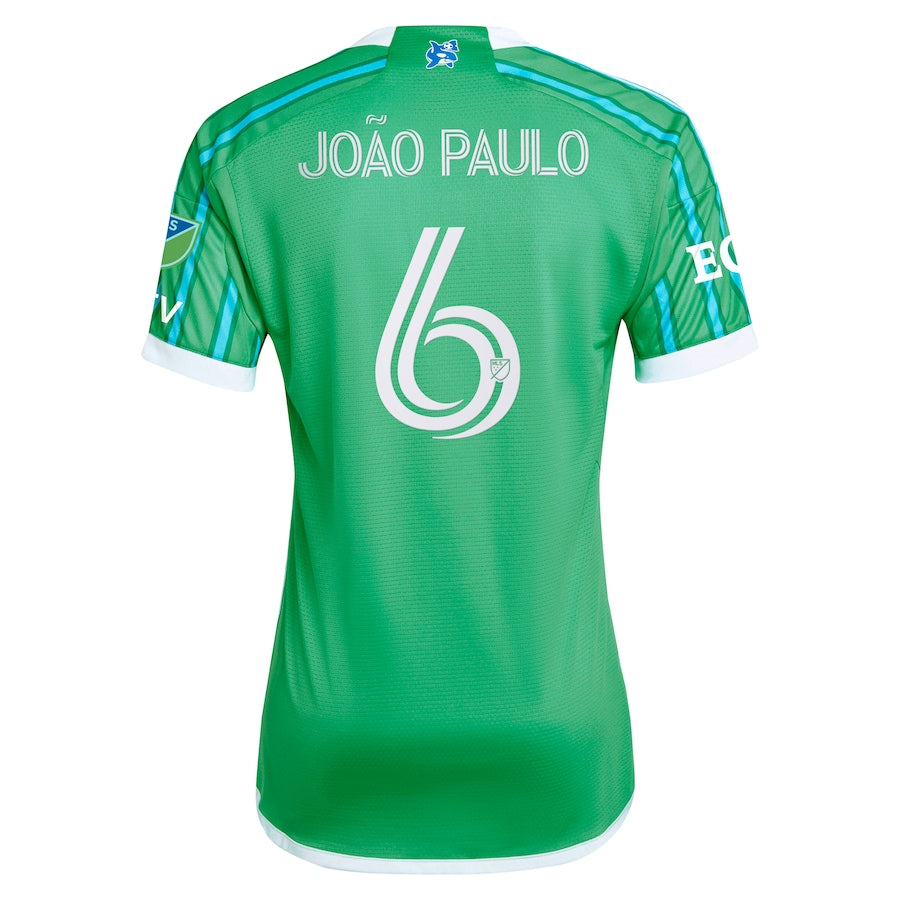 Joao Paulo Seattle Sounders FC 2024 The Anniversary Kit Player Shirt – Green