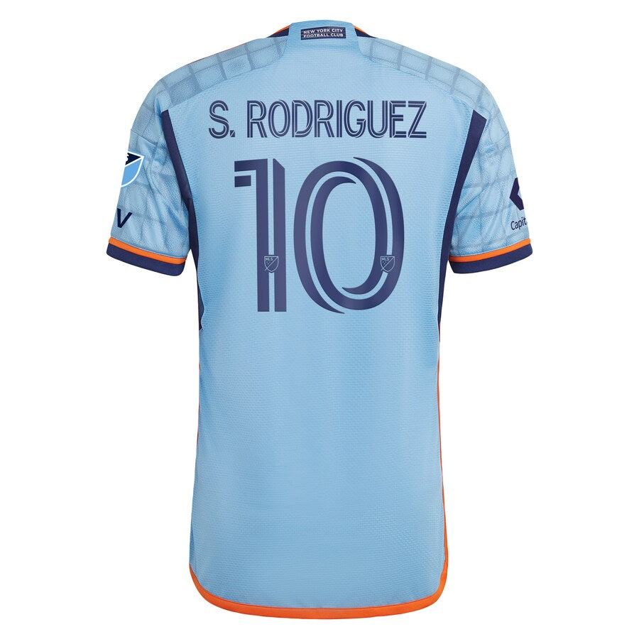 Santiago Rodríguez New York City FC 2024 The Interboro Kit Player Shirt - Sky Blue