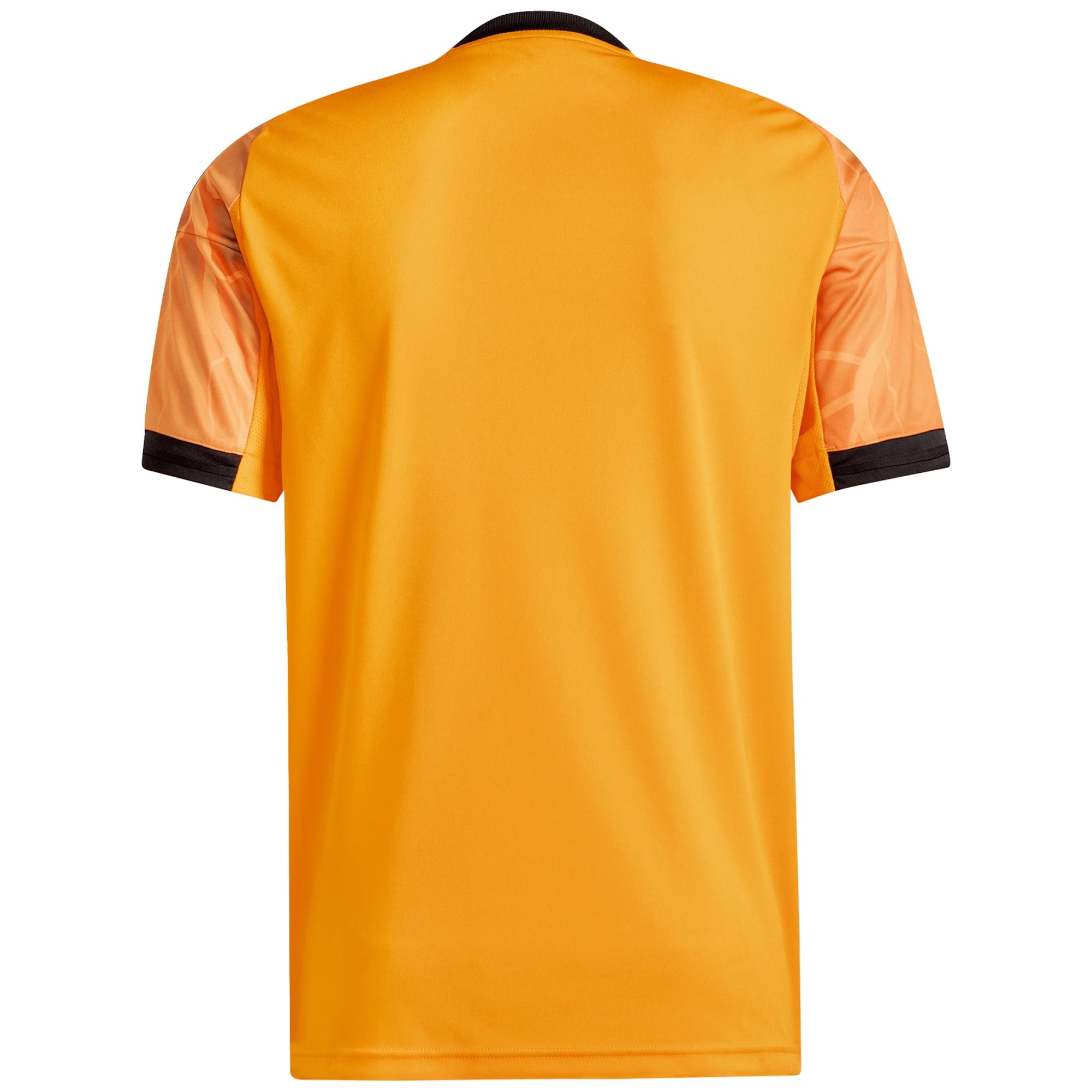 AS Roma adidas 2025/26 Away Custom Soccer Shirt – Authentic Short Sleeve - Orange