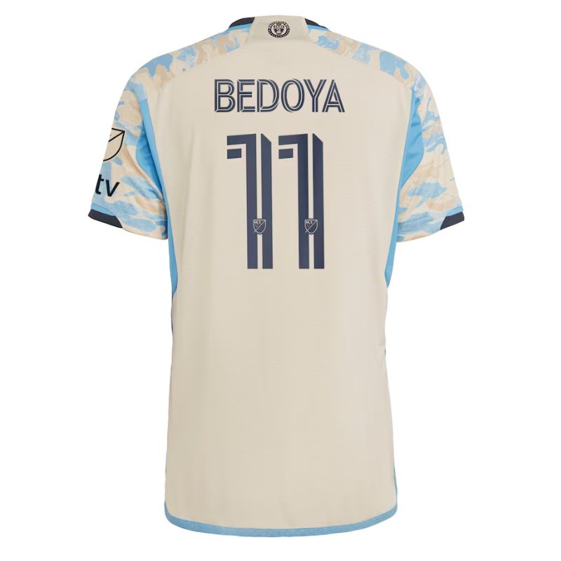 Alejandro Bedoya Philadelphia Union Unisex Shirt 2023/24 Player Jersey - Tan - Jersey Teams World