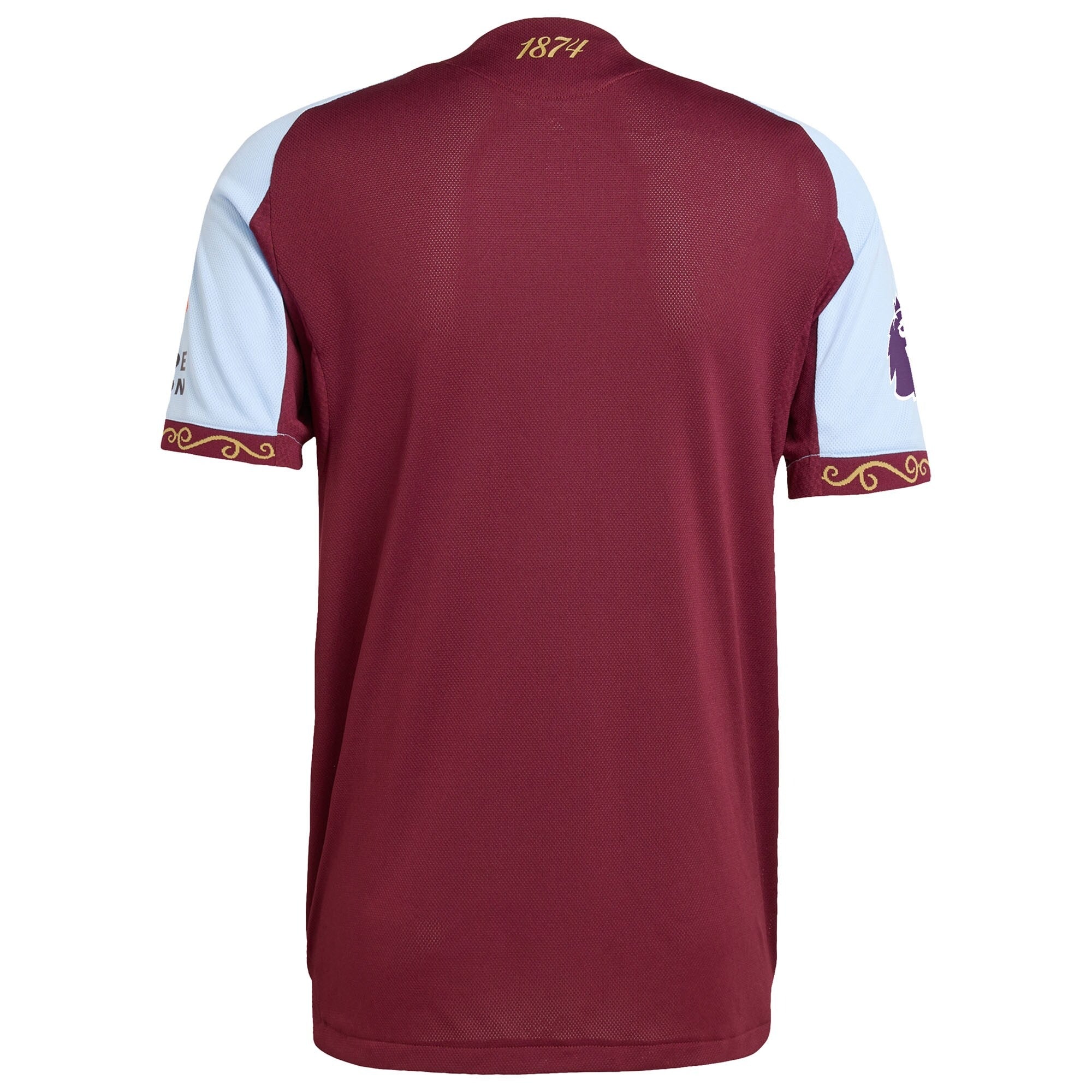 Aston Villa adidas 2025/26 Home Soccer Shirt - Claret